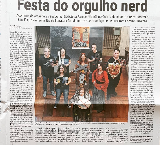 O GLOBO - Fantasia Brasil na Biblioteca Parque